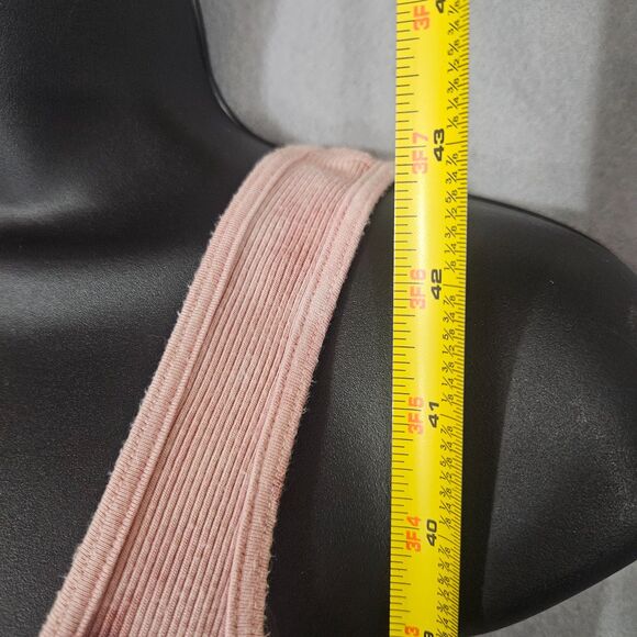 Enza Costa Silk Rib Tank Dress Midi Tie-Dye Pinks Lux Basics Size Small/XS - Picture 3 of 6